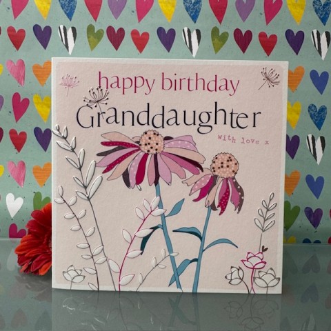 Birthday card Granddaughter - Happy birthday Granddaughter with love Birthday card Granddaughter - Happy birthday Granddaughter with love