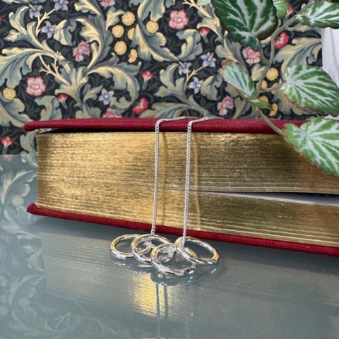 Handcrafted Scottish jewellery - Four Decades necklace