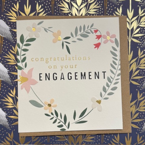 Engagement card - Congratulations on your engagement Engagement card - Congratulations on your engagement