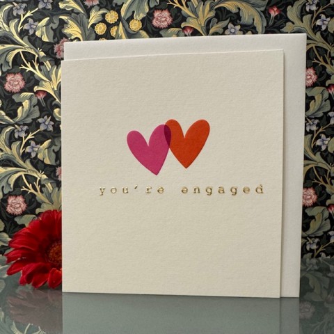 Engagement card - You're engaged Engagement card - You're engaged
