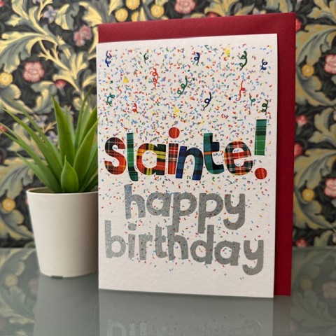 Birthday card - Slainte!