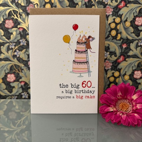Birthday card 60 - Sixty Birthday card 60 - Sixty